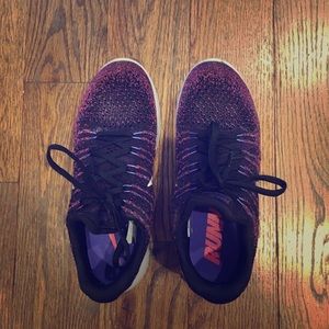 Purple Nike Running shoes
